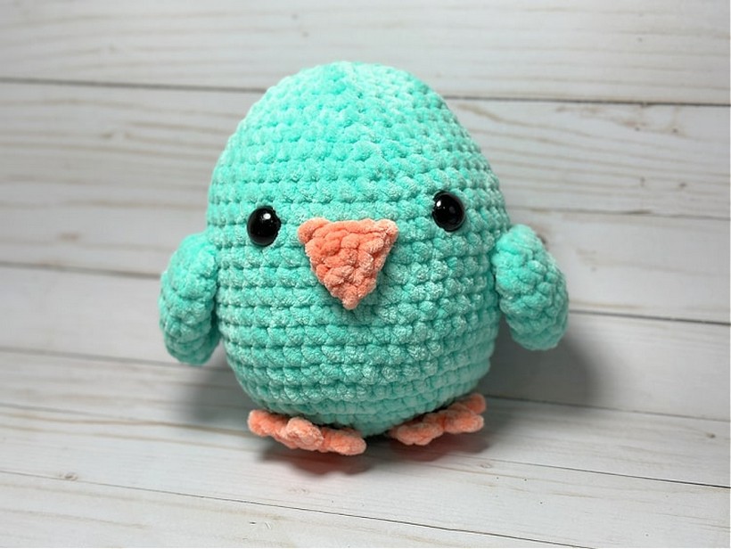 Crochet Squishy Chick Pattern