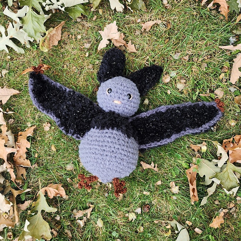 Crochet Starry Night Bat Pattern