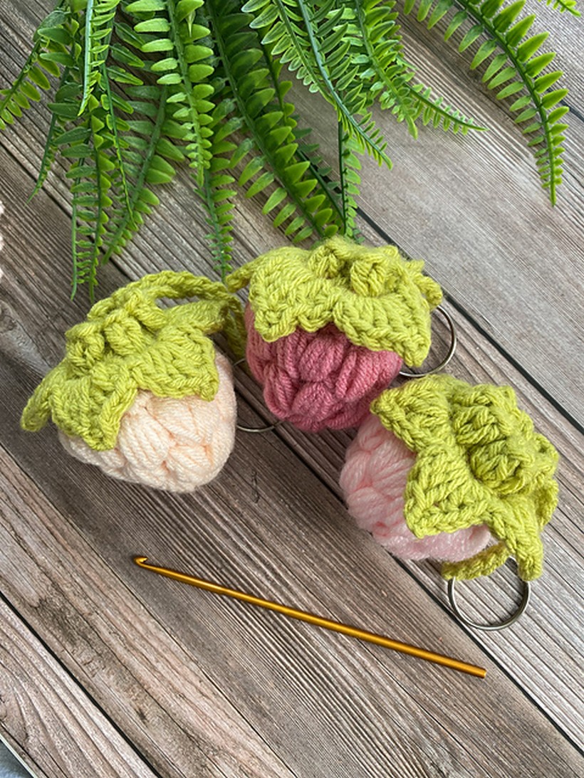 Crochet Strawberry Coin Purse Pattern