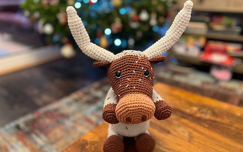 Crochet Texas Longhorn Cow Pattern