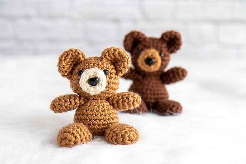 Crochet Tiny Teddy Bear Pattern