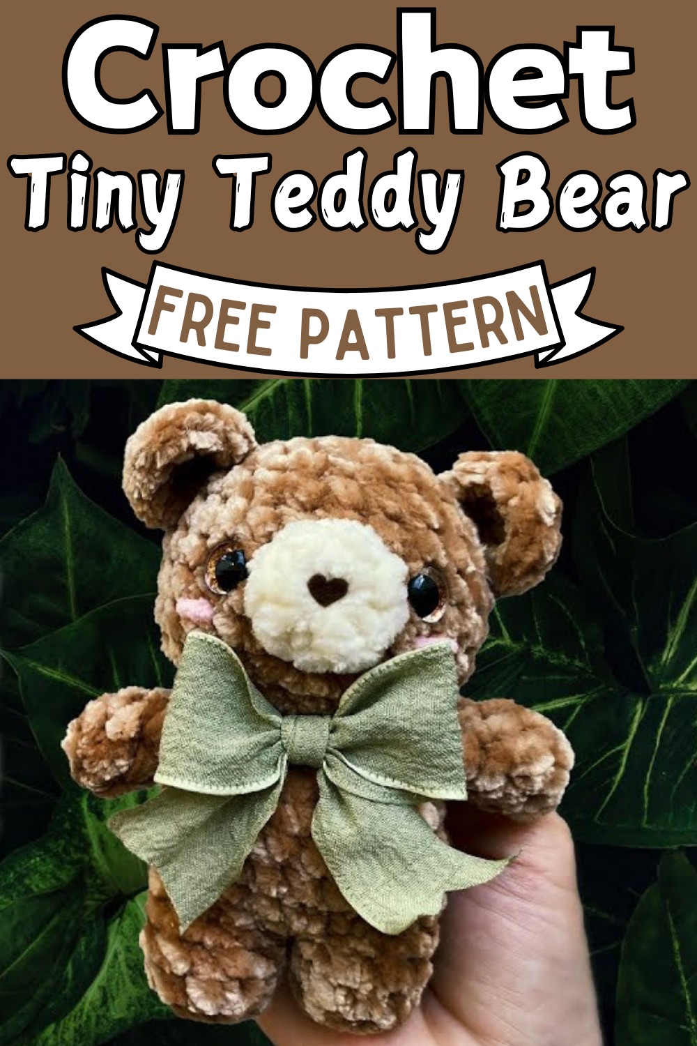 Crochet Tiny Teddy Bear
