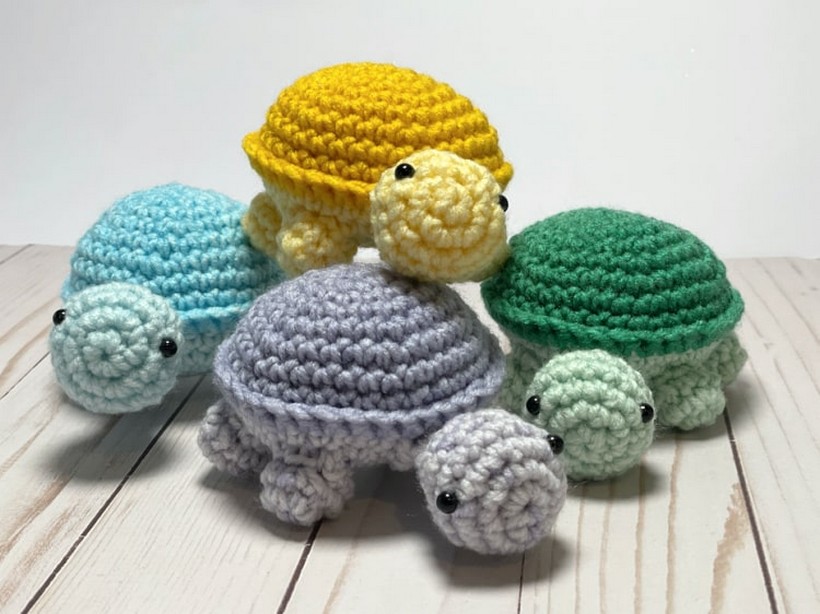 Crochet Tiny Turtles Pattern