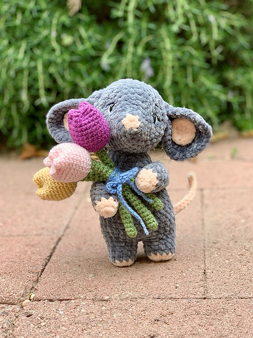 Crochet Tulip The Mouse Pattern 