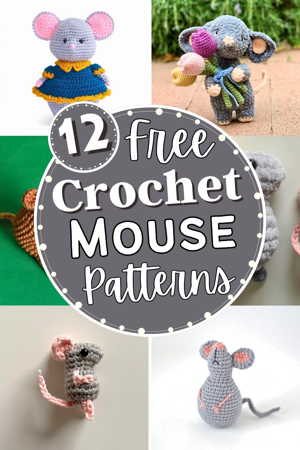 12 Free Crochet Mouse Patterns