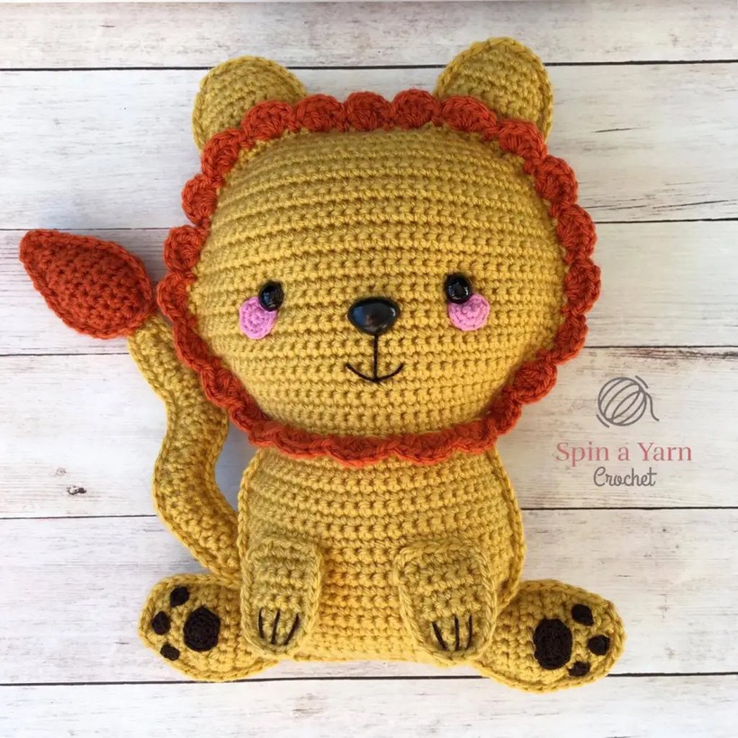 Ragdoll Lion Free Crochet Pattern