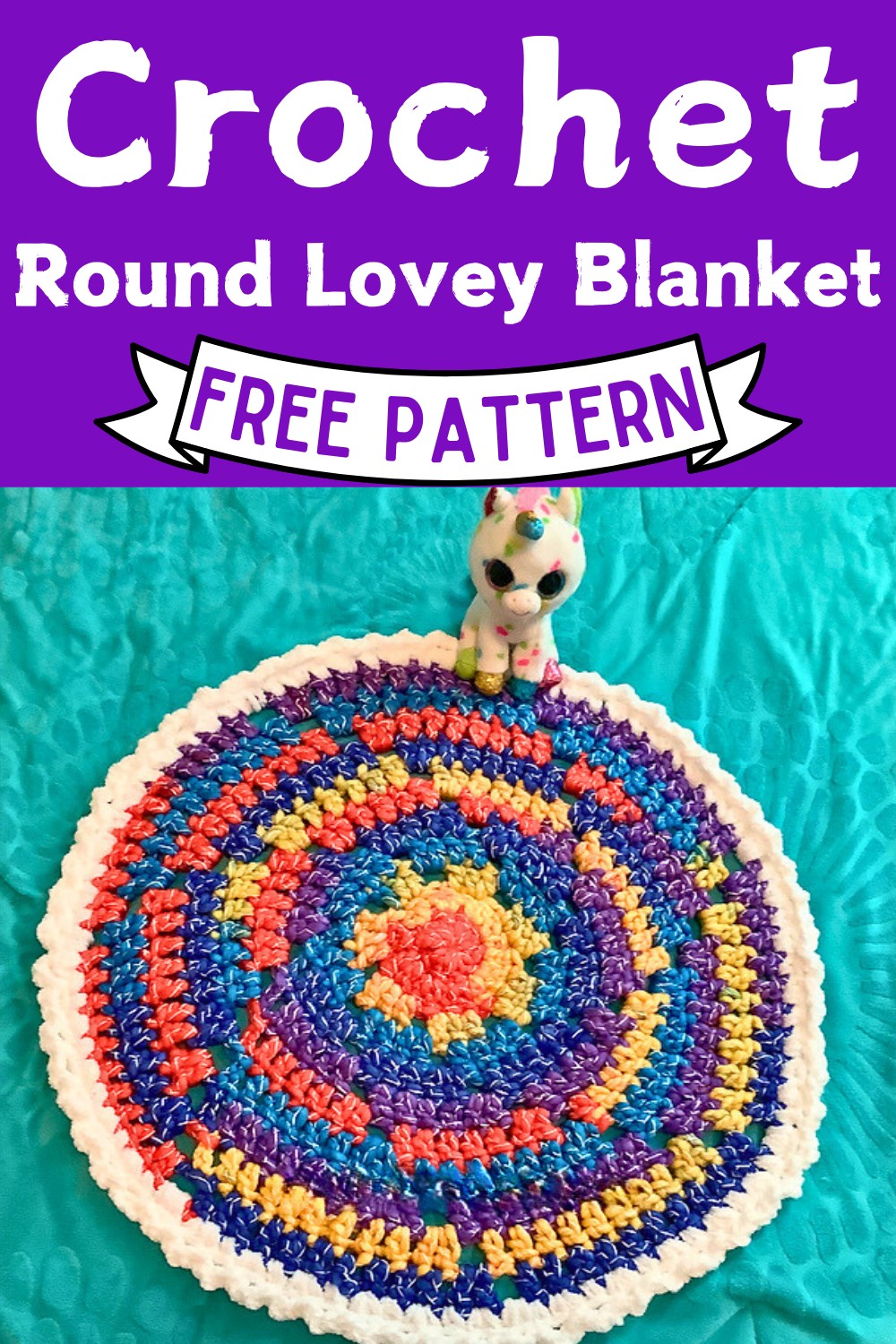 Round Lovey Blanket
