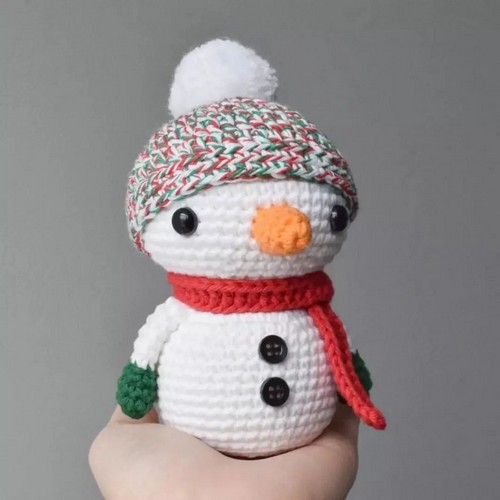 Crochet Snowman Pattern