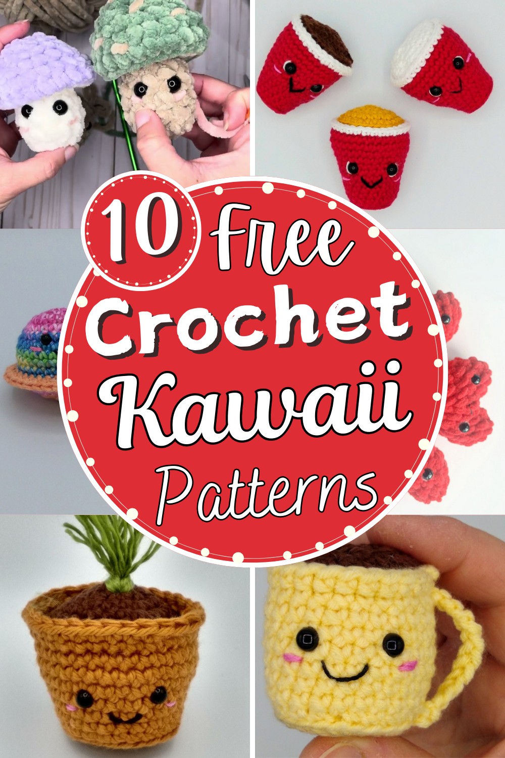 14 Free Crochet Kawaii Patterns