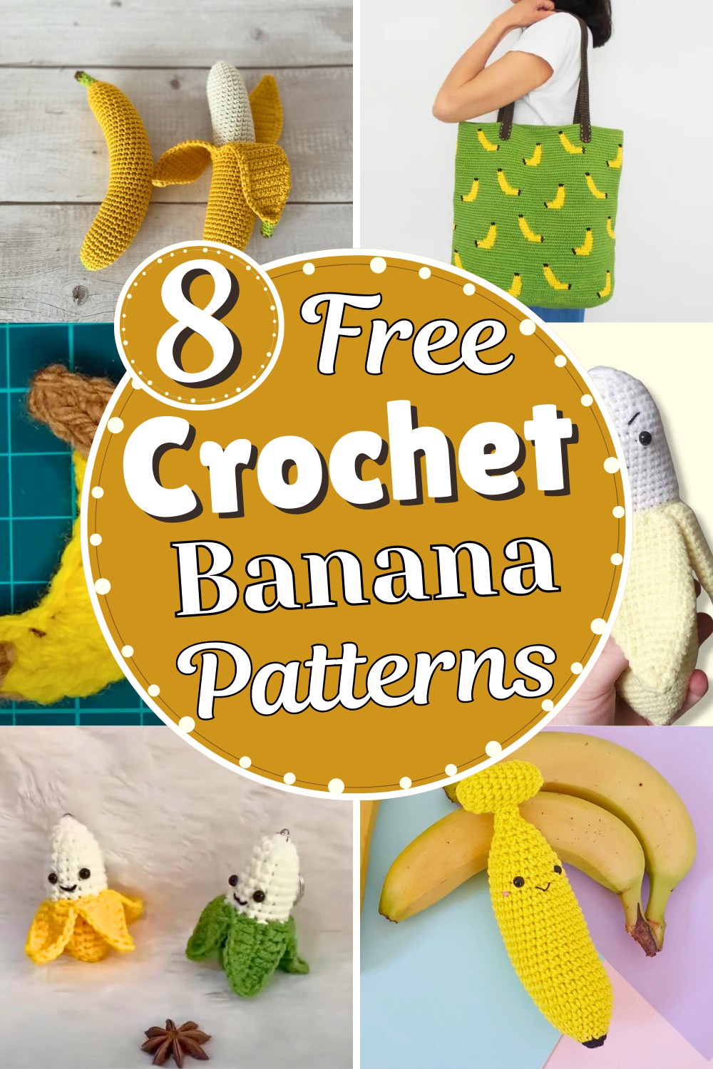8 Free Crochet Banana Patterns For Fruit Lovers