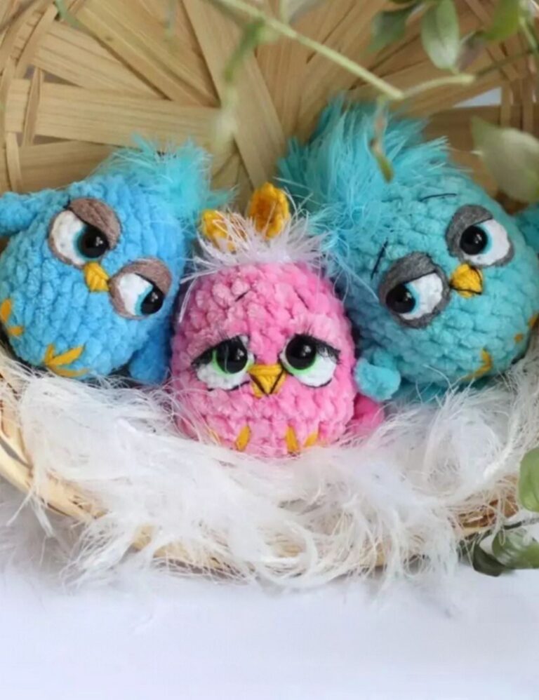 Crochet Birds Pattern
