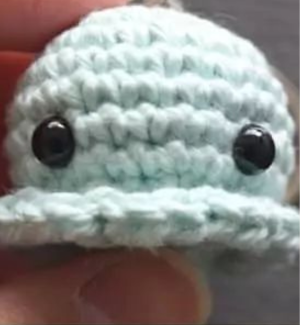 Crochet Jellyfish Keychain Pattern