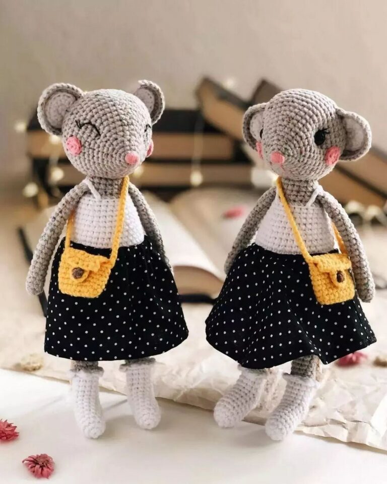 Crochet Mouse Pattern Free Step By Step