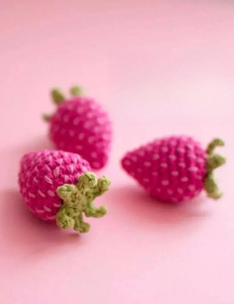Crochet Strawberry Pattern