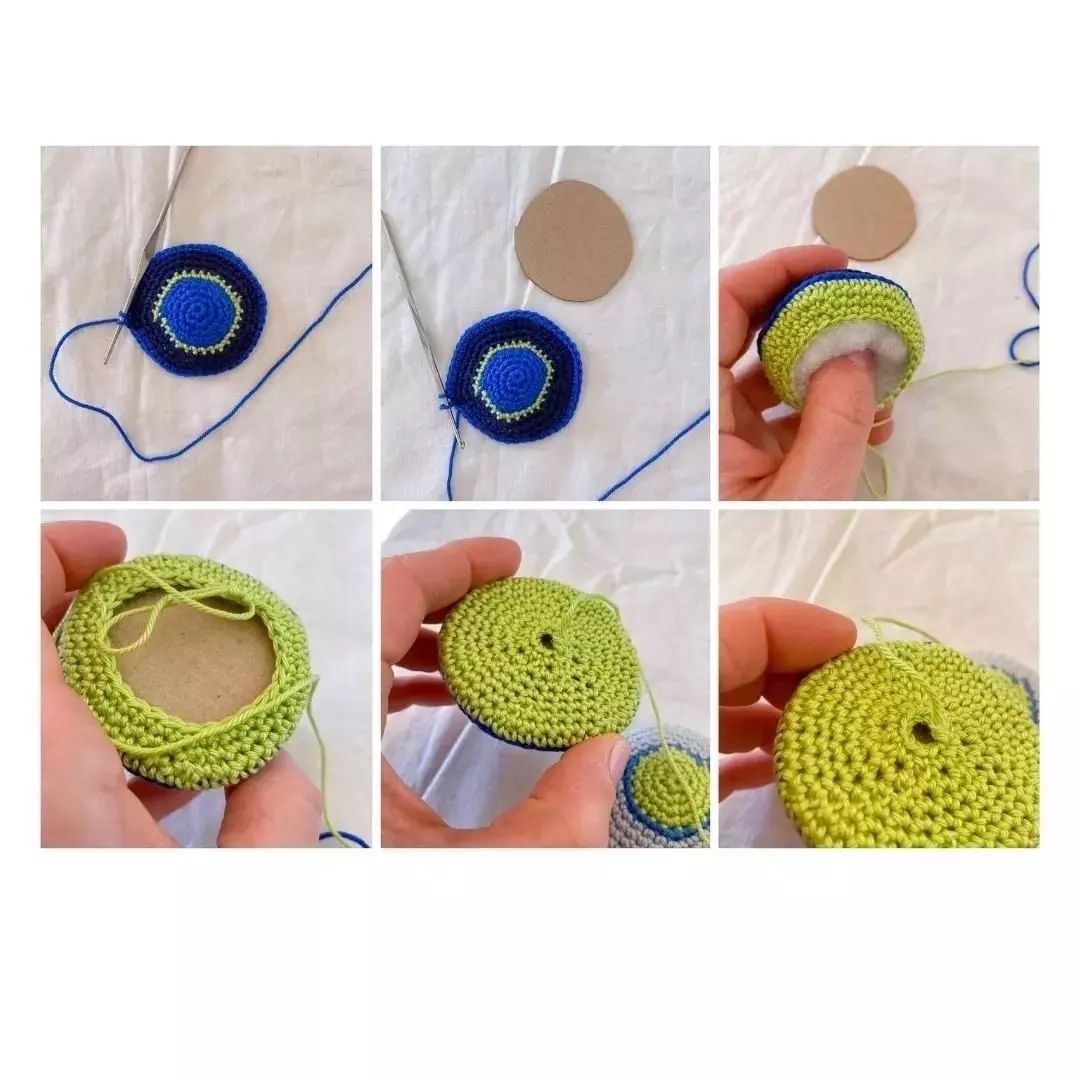 Crochet Ufo And Little Alien