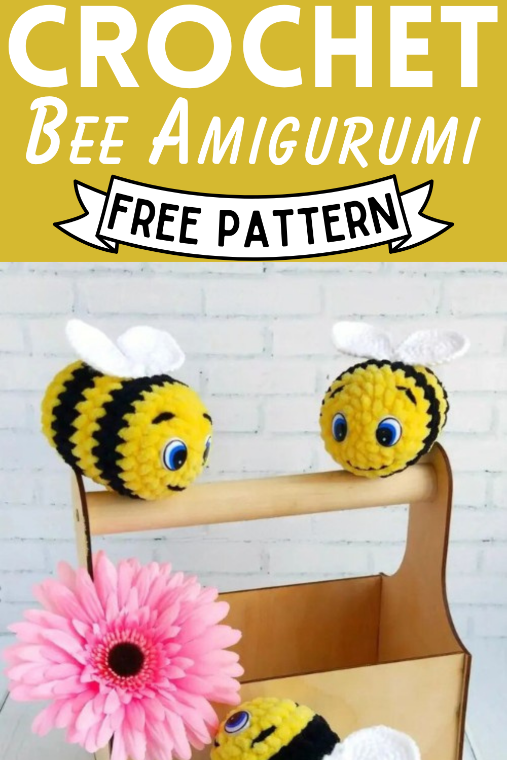 Free Crochet Bee Pattern For Amigurumi