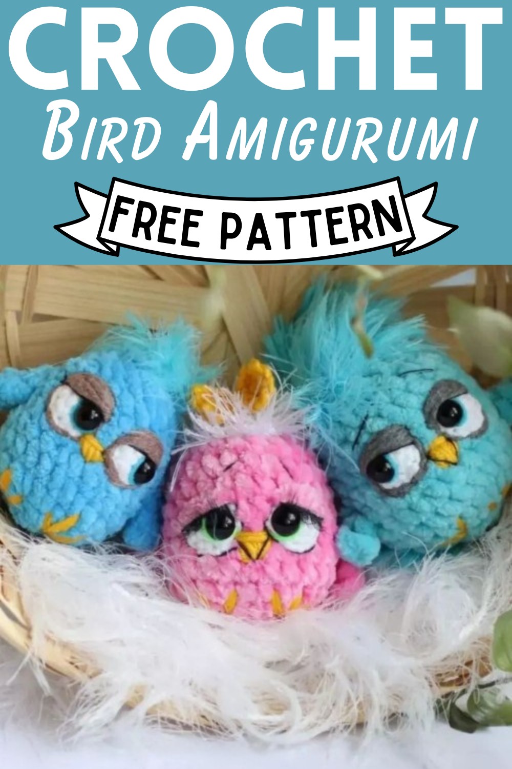 Free Crochet Bird Amigurumi Pattern