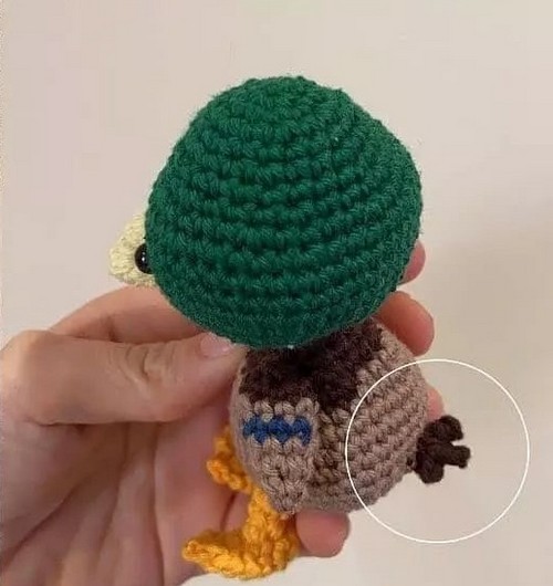 Free Crochet Duck Pattern