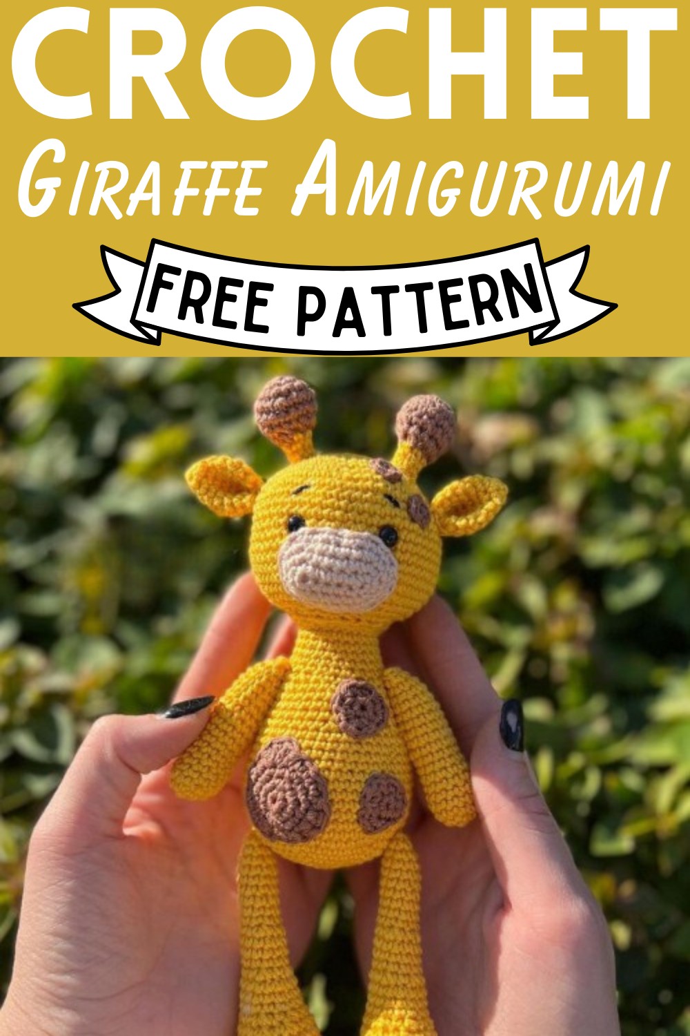 Free Crochet Giraffe Amigurumi Pattern