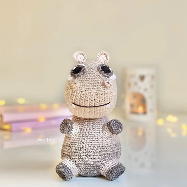 Crochet Baby Hippo Pattern