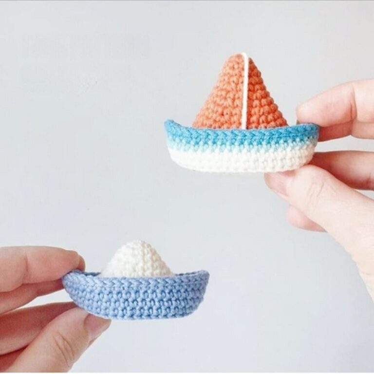 Crochet Boat And Sailboat Amigurumi Pattern