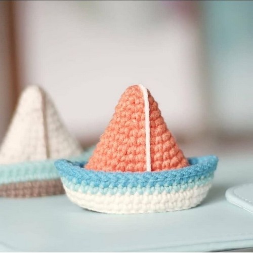 Crochet Boat And Sailboat Amigurumi Pattern Free