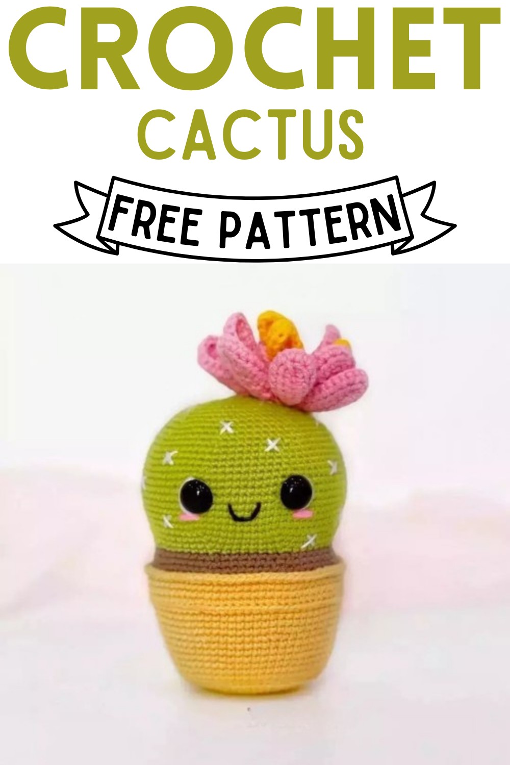 Crochet Cactus Free Pattern