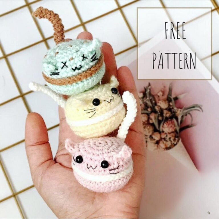 Crochet Catcaron Amigurumi Pattern Free