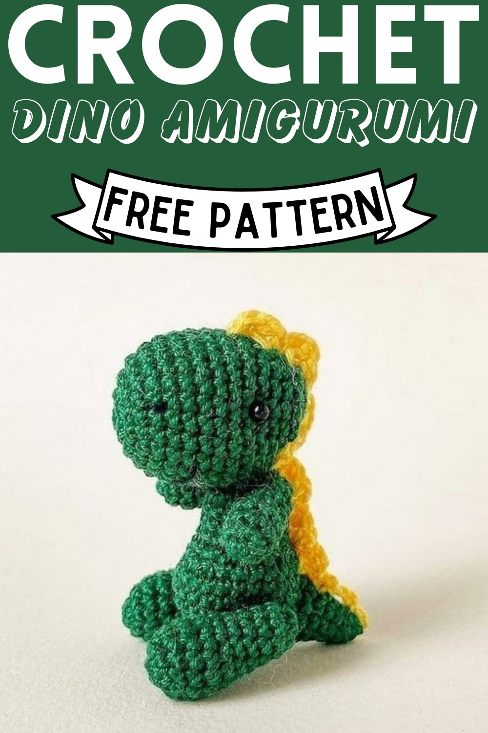 Crochet Dino Amigurumi Pattern Free