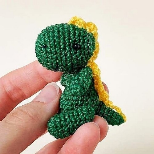 Crochet Dino Amigurumi Pattern Free