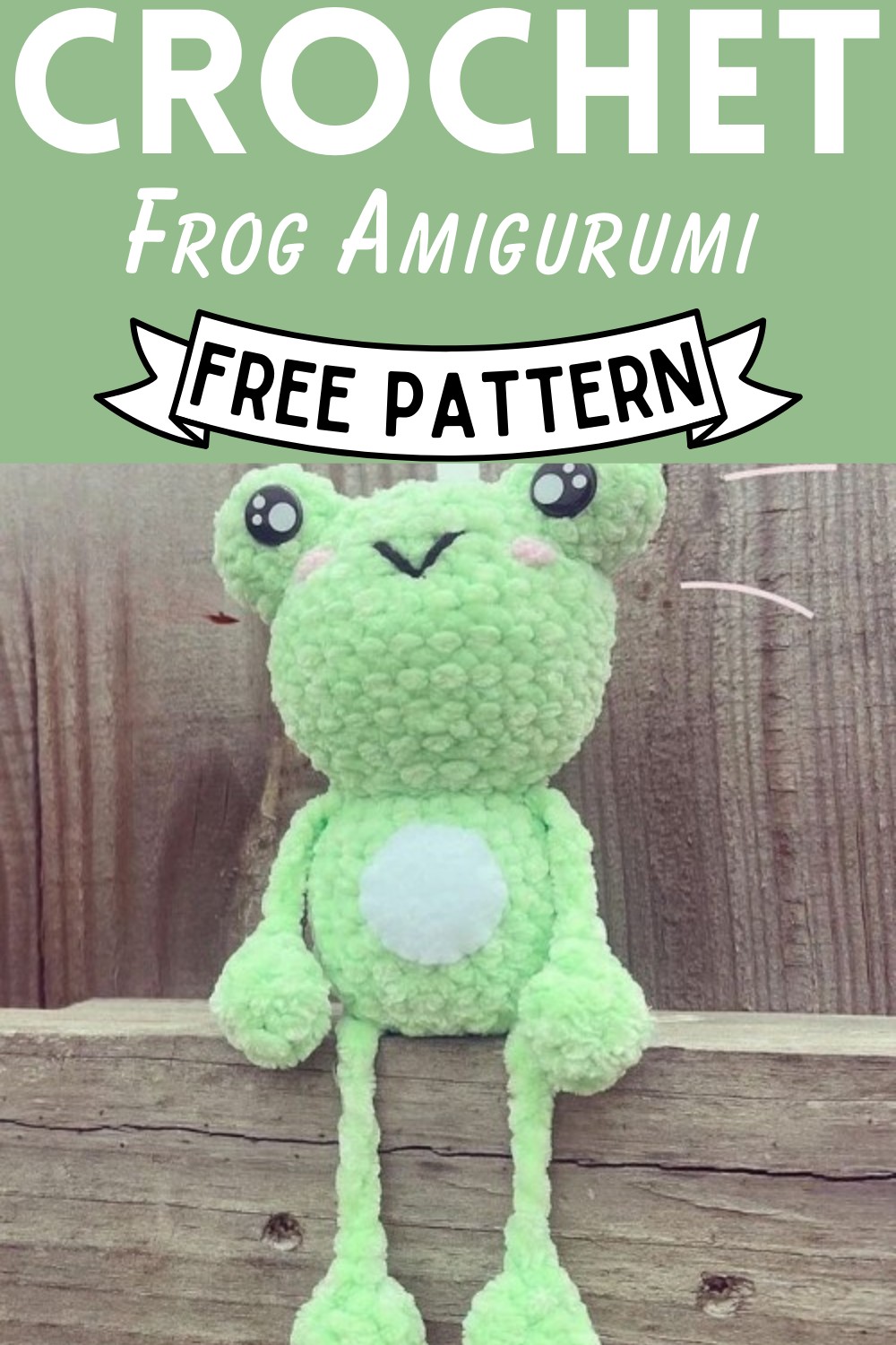 Crochet Frog Amigurumi Free Pattern