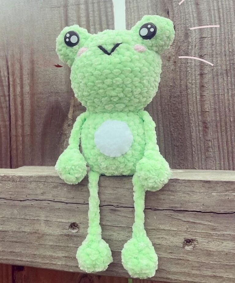 Crochet Frog Amigurumi Pattern Free
