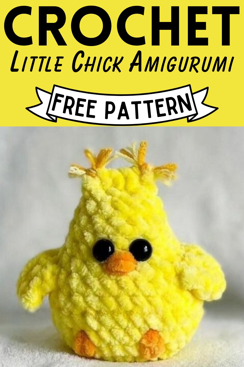 Crochet Little Chick Amigurumi Free Pattern
