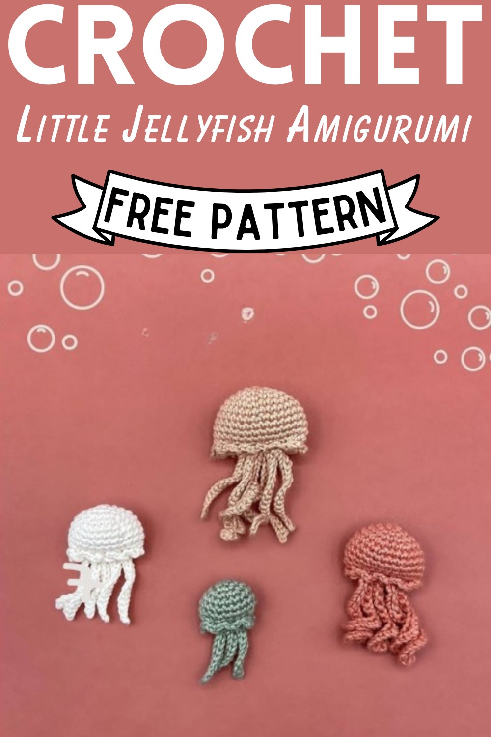 Crochet Little Jellyfish Amigurumi Free Pattern