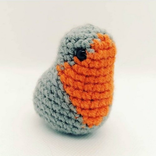 Crochet Little Robin Amigurumi Pattern Free