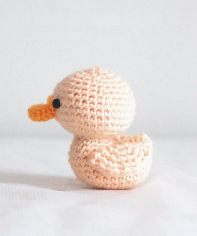 Crochet Mini Rubber Duck Pattern