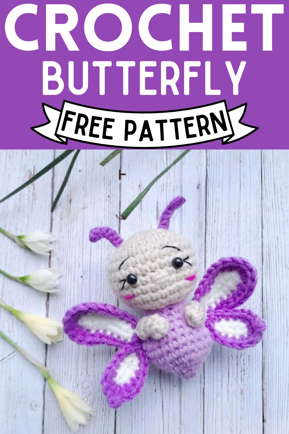 Free Crochet Butterfly Pattern