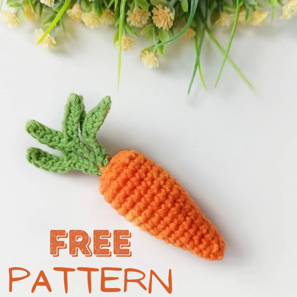 Free Crochet Carrot Pattern