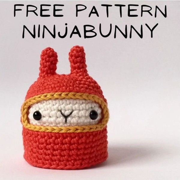 Free Crochet Ninjabunny Pattern