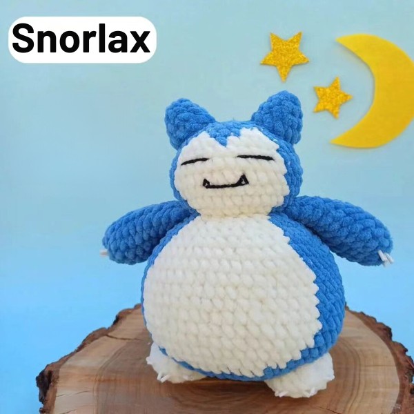 Free Crochet Snorlax Pattern 1