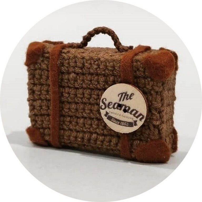 Crochet Briefcase Pattern (Perfect Gift For Frequent Travelers)