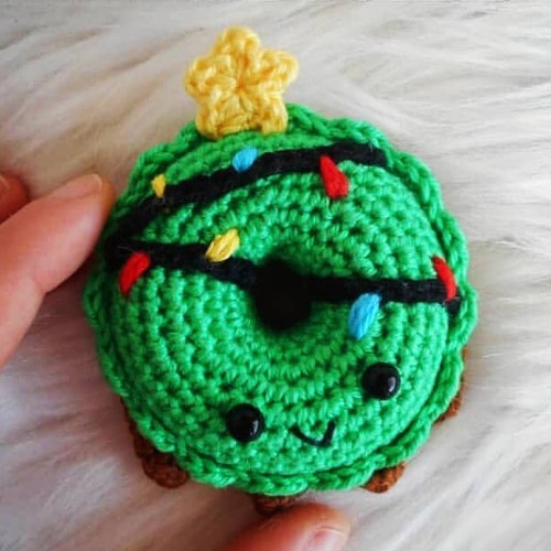 Crochet Donut Amigurumi Pattern Free