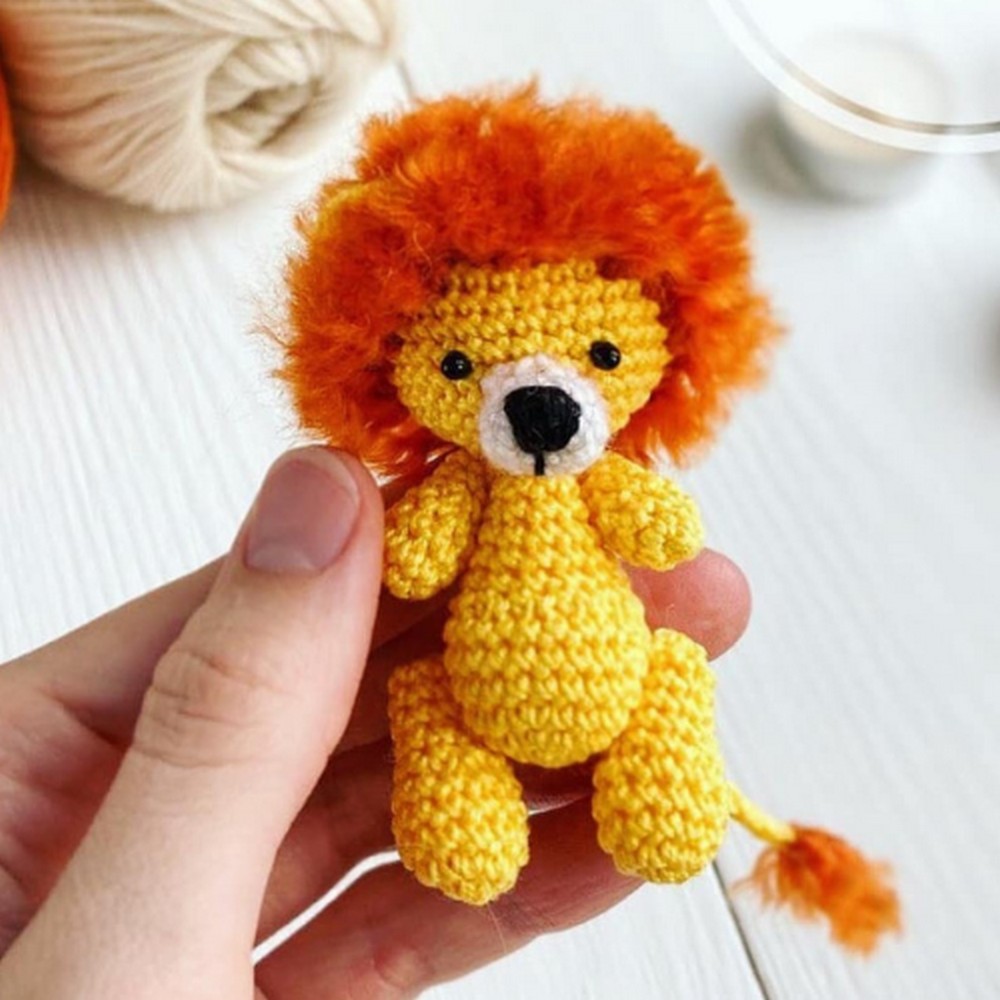 Crochet Lion Amigurumi Pattern