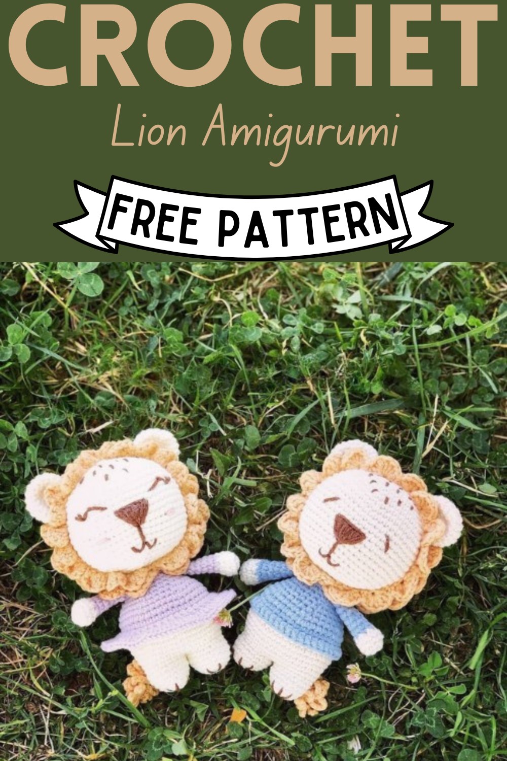 Crochet Lion Amigurumi Pattern