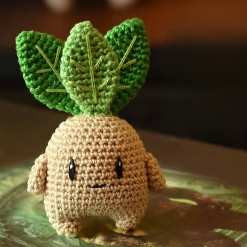 Crochet Mandrake Amigurumi Pattern