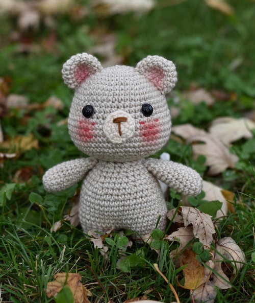 Crochet Merino Bear Amigurumi Pattern