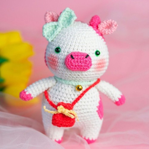 Crochet Muffin The Cow Amigurumi Pattern
