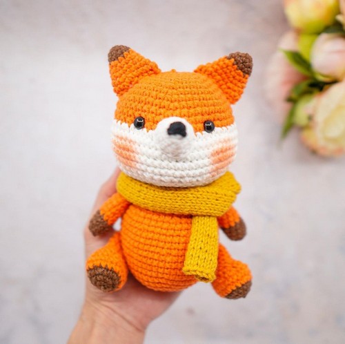 Crochet Rika The Fox Amigurumi Pattern