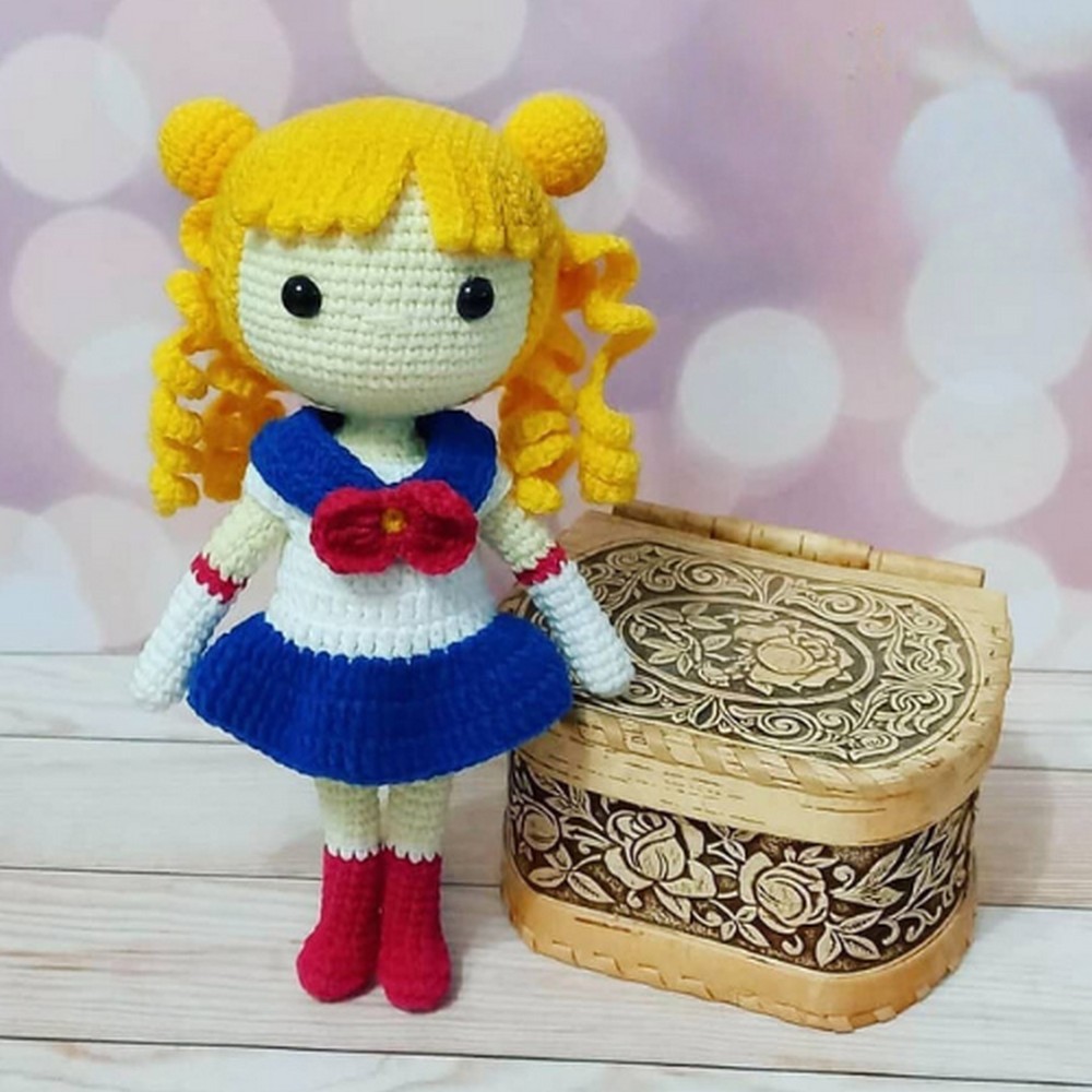 Crochet Sailor Moon Amigurumi Pattern