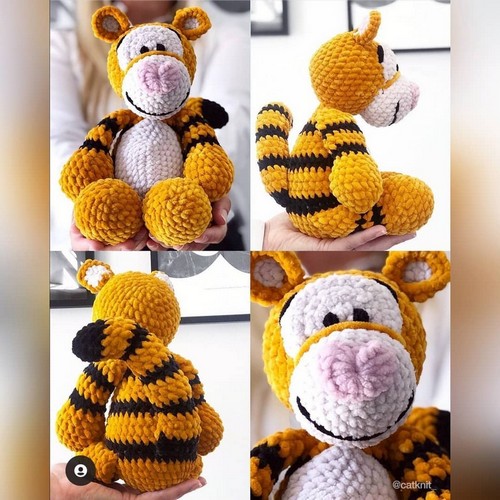 Crochet Tiger Amigurumi Pattern Free